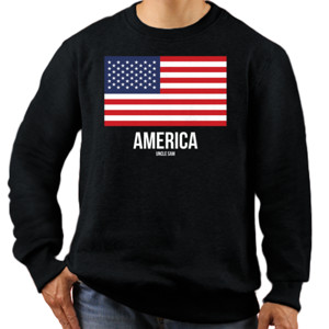 Jaket Sweater Bendera Amerika 