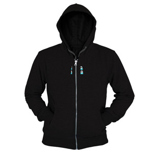 Hoodie Zipper Hello World