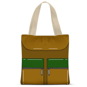 Tas Tote Fullprint Tas kreatif