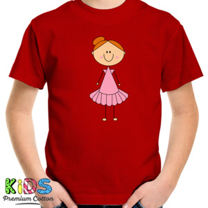 Kaos Little Korean Girl