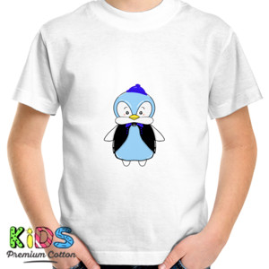 Kaos Penguin manis
