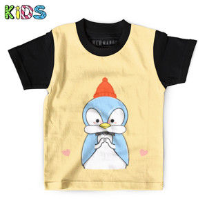 Kaos Anak Full-Print Sweet penguin