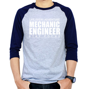 Kaos Raglan mechanical engineer 