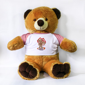 Boneka Beruang Cinta Monyet
