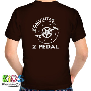 Kaos Kaos Sepeda Komunitas Dua Pedal ( Design Belakang)