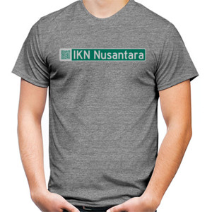Kaos IKN Nusantara -Kaos kotamu mengINSPIRASI- Two Tone