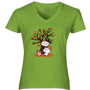 Kaos Daunnya bagus ya Tory!