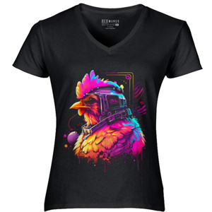 Kaos Ayam Luar Angkasa