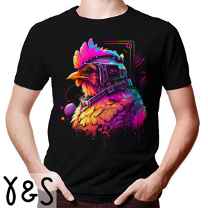 Kaos Ayam Luar Angkasa