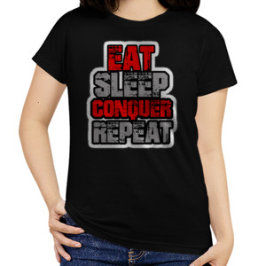 Kaos Eat Sleep Conquer Repeat