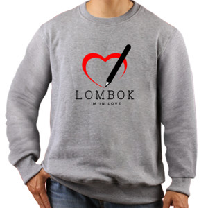 Jaket Sweater Lombok I'm In Love