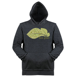 Jaket Hoodie Think Green