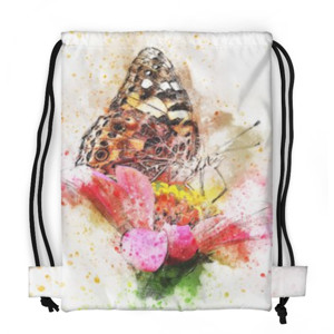 Tas Serut Fullprint Kupu-kupu yang indah