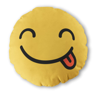 Bantal Bulat SMILEY  8