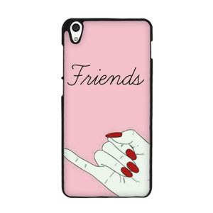 Pink Hand Friend Zone Casing HP