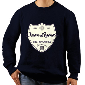 Jaket Sweater Kaos ocean legends