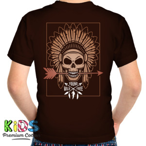 Kaos INDIAN SKULL WITH ARROW 2