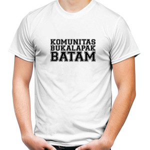 Kaos Komunitas Bukalapak Batam
