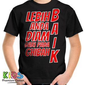 Kaos lebih baik anda diam