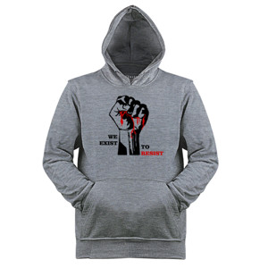 Jaket Hoodie We-Exist-To-Resist