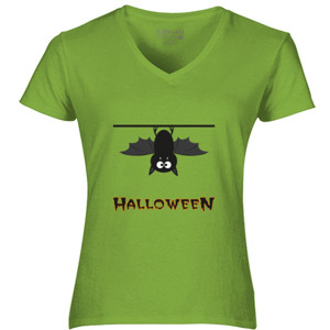 Kaos Halloween Cute Bat