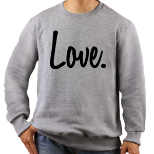 Jaket Sweater Love.