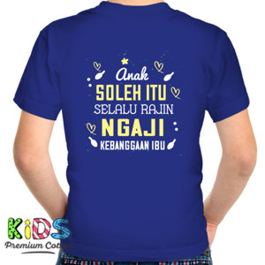 Kaos Anak Soleh Rajin Ngaji