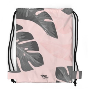 Tas Serut Fullprint Tropical Leaves - Dua