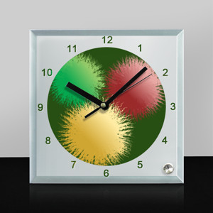 Jam Meja Bola Bulu (Feather Balls)