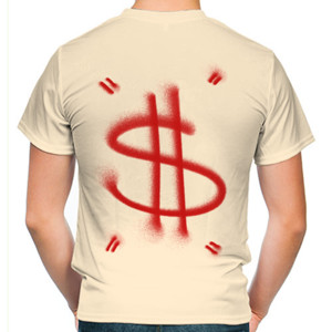 Kaos Dollar t shirt