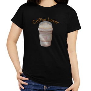 Kaos Pecinta Kopi - Coffee Lover Secangkir Kopi Hati