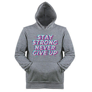Jaket Hoodie Stay strong Hoodie KAYA11HO