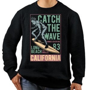 Jaket Sweater Catch The Waves