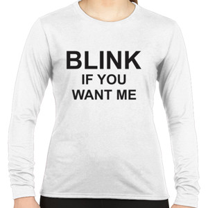 Kaos Distro BLINK IF YOU WANT ME