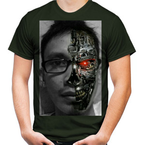 Kaos Cyber Foto Wajahmu, Desain WA 08164627030