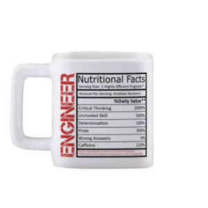Mug Kotak ME-0012 Engineer Nutritional Facts