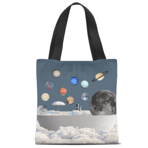 Tas Tote Fullprint Cloud 9 I