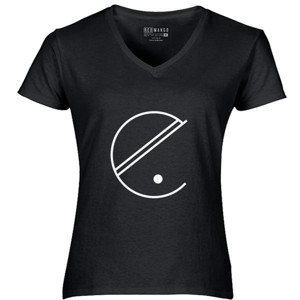 Kaos Kaos Wanita Simple C  V-Neck by Co_mbro