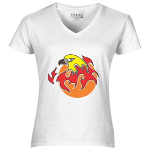 Kaos Distro Elang berapi