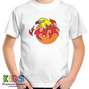 Kaos Distro Elang berapi