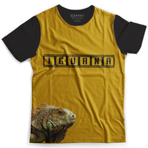 Kaos Fullprint kaos jersey iguana