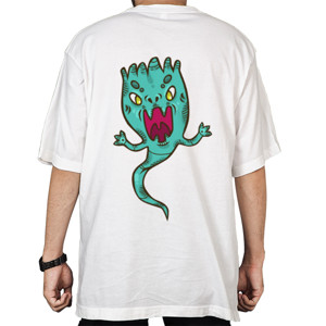 Kaos Oversize Classy T-shirt - Oversize Blue Monster