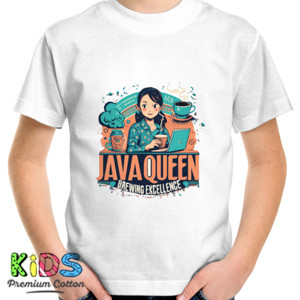 Kaos java coding girl