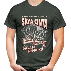 Kaos Saya Cinta Trading dan Forex