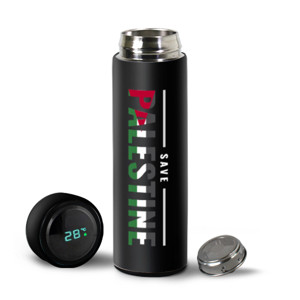 Tumbler Tumbler LED suhu Save palestine