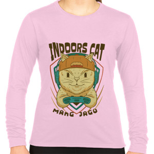 Kaos Indoors Cat Mang Jago
