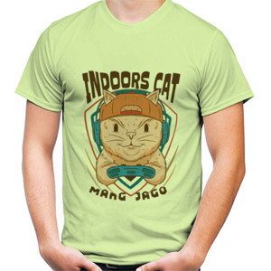 Kaos Indoors Cat Mang Jago