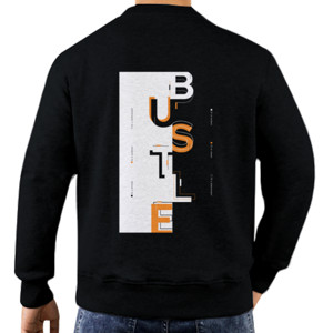 Jaket Sweater Bustle Not Perfect