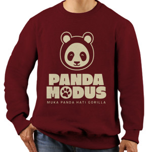 Jaket Sweater Panda Modus