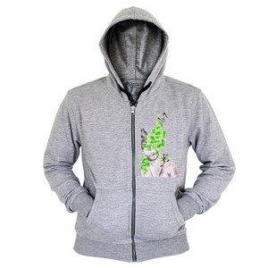 Hoodie Zipper Nature Man
